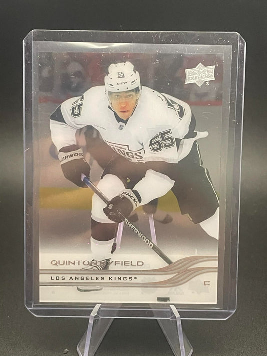 Quinton Byfield 2025-26 Upper Deck Series 1 Base Clear Cut #78