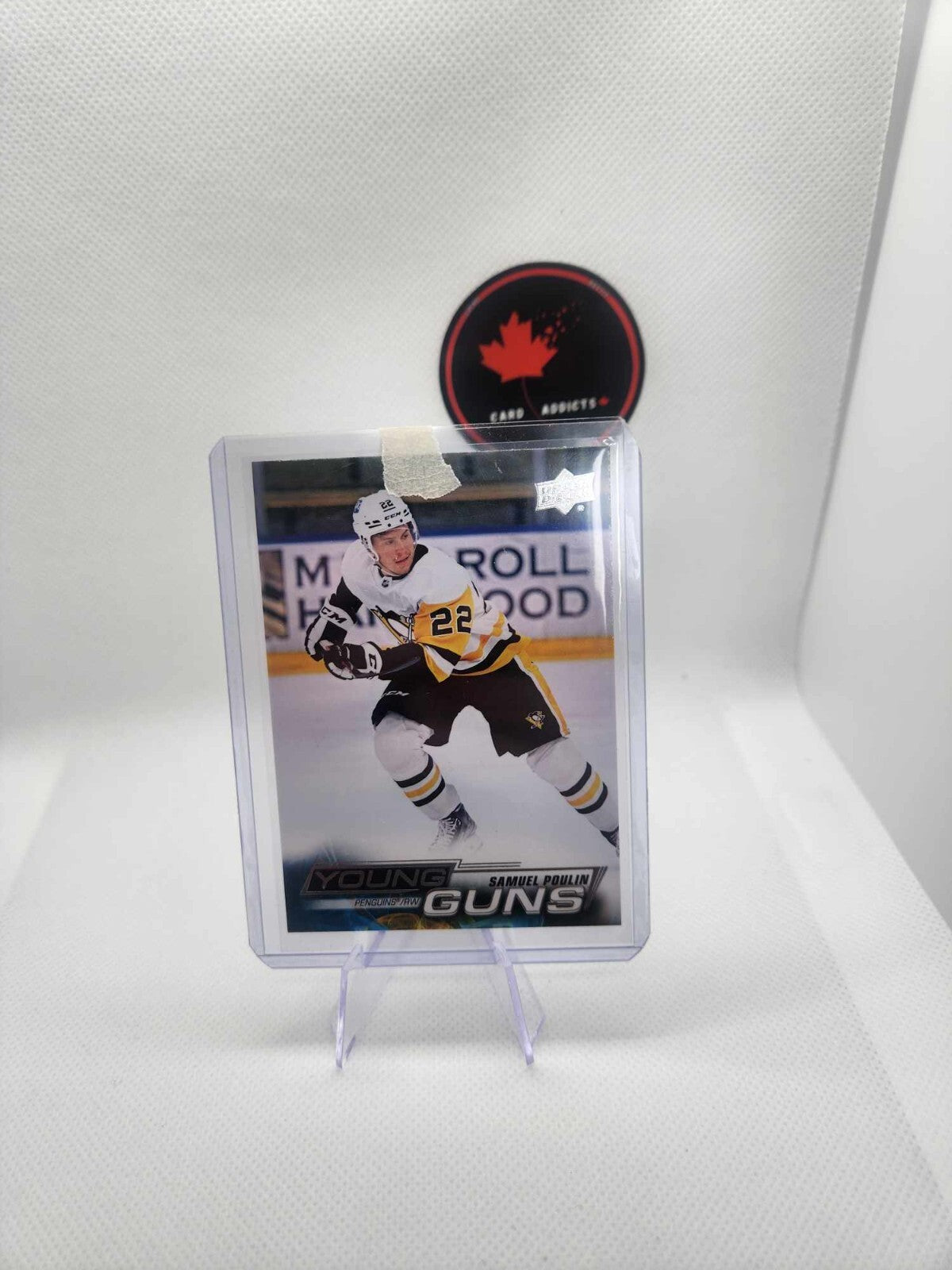 2022-23 NHL Upper Deck Samuel Poulin Young Guns #453 Rookie Pittsburgh Penguins