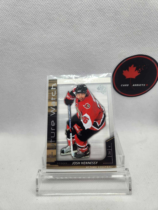 Upper Deck 2006-07 SP Authentic #/999 Josh Hennessy Future Watch 227