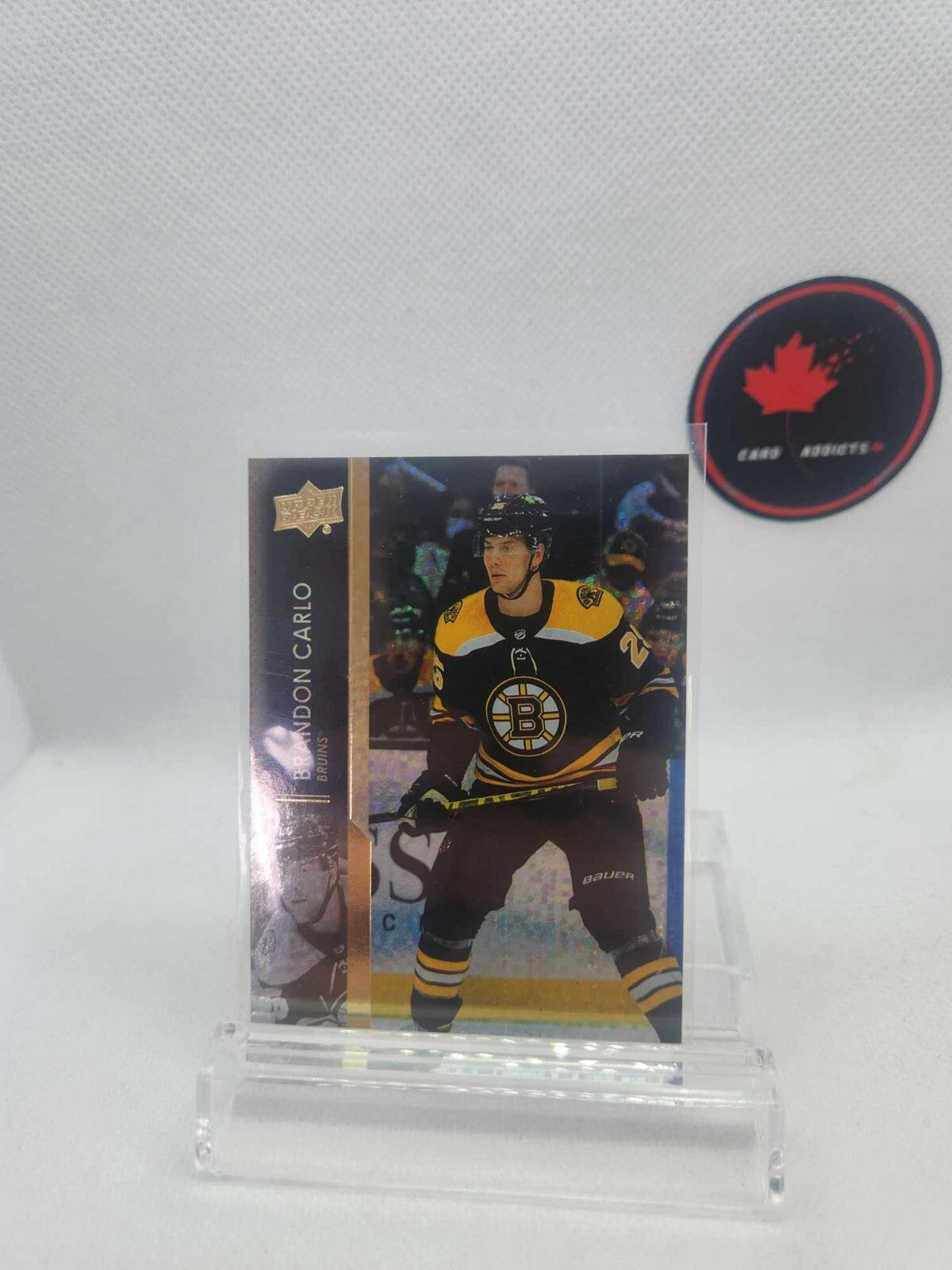 2021-22 Upper Deck Series 2 SILVER FOIL Brandon Carlo #263