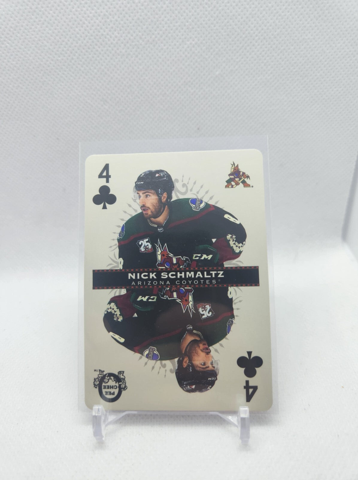 2021-22 O-Pee-Chee Playing Card (Upper Deck OPC) Nick Schmaltz Arizona Coyotes