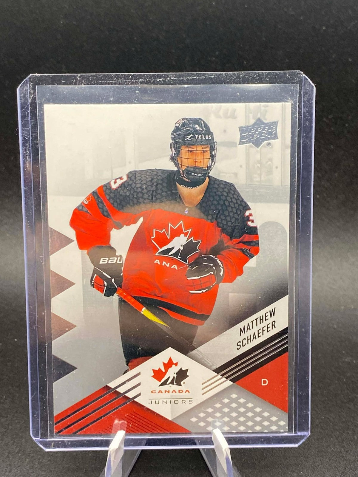 2024-25 Upper Deck Team Canada Juniors Matthew Schaefer #25