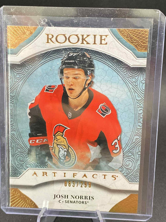 2020-21 Artifacts Copper RC #174 Josh Norris /299