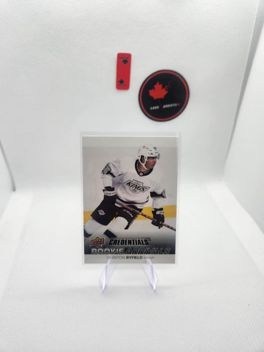 2021-22 Rookie Arrivals Quinton Byfield Rookie Los Angeles Kings #RA-4