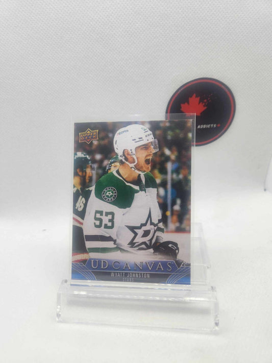 2023 - 2024 UPPER DECK SERIES 1 WYATT JOHNSTON CANVAS #C24