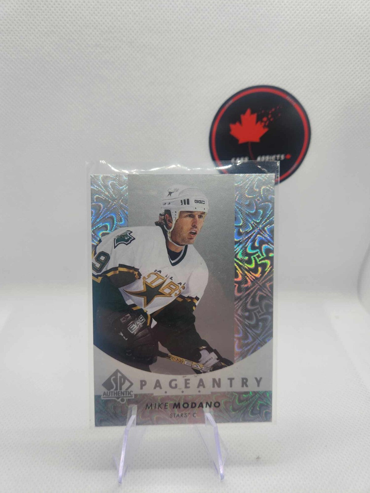 22/23 UD SP AUTHENTIC MIKE MODANO PAGEANTRY INSERT #57