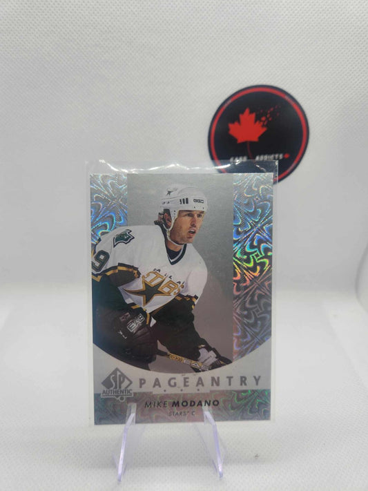 22/23 UD SP AUTHENTIC MIKE MODANO PAGEANTRY INSERT #57