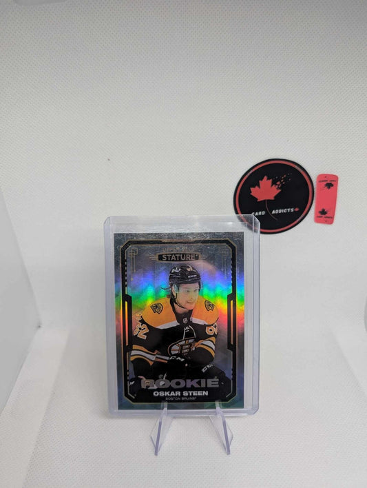 2021-22 Upper Deck Stature Rookies Design Variant /65 Oskar Steen #176 Rookie RC