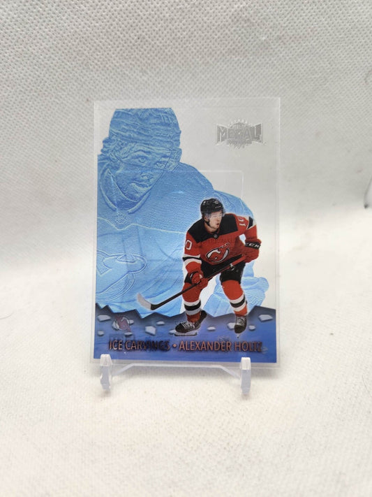 2021-22 UD - Metal Universe - Ice Carvings Alexander Holtz IC-22