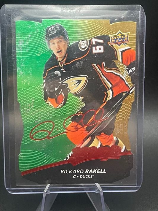 2017-18 RICKARD RAKELL UPPER DECK MVP COLORS & CONTOURS GOLD #54 LEVEL 1