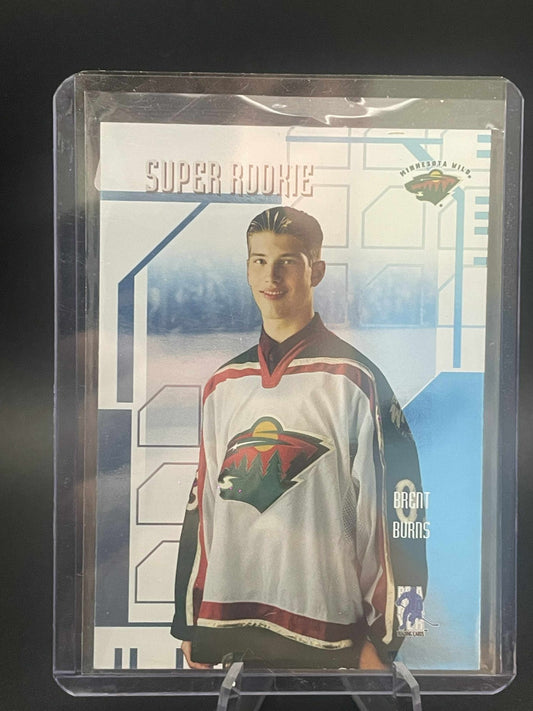2003-04 Be a Player Memorabilia Super Rookies Brent Burns Minnesota Wild #SR-3