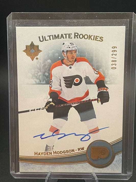2022-23 UD Ultimate Collection Rookies Auto Hayden Hodgson /299 #183