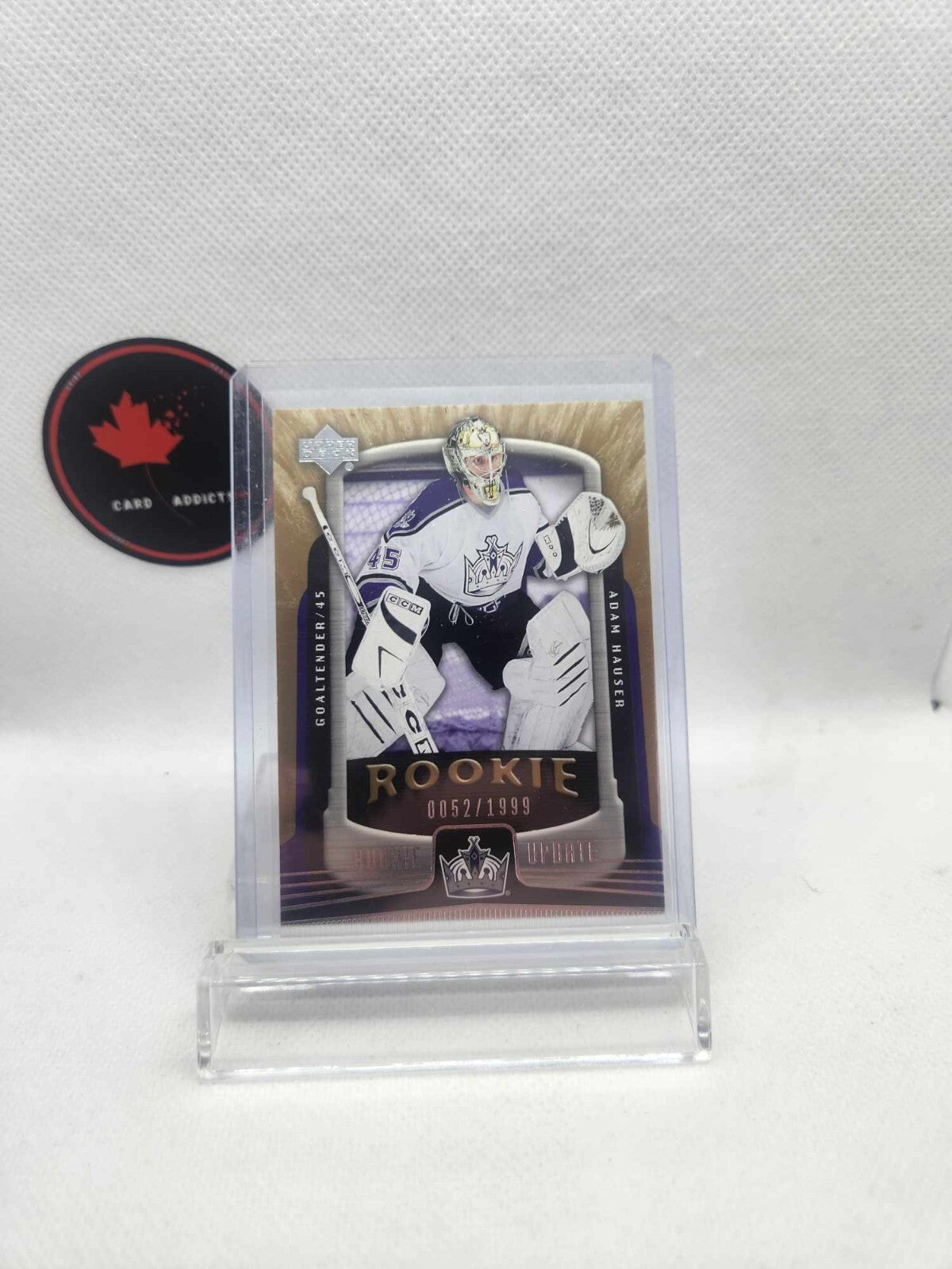 2005-06 Upper Deck Rookie Update #138 Adam Hauser RC /1999
