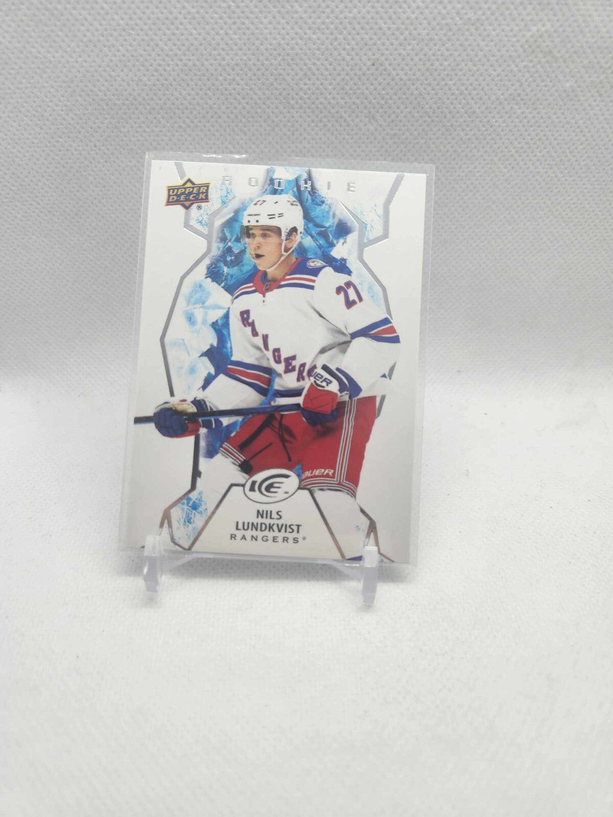 2021-22 Upper Deck Ice Base Rookie #149 Nils Lundkvist