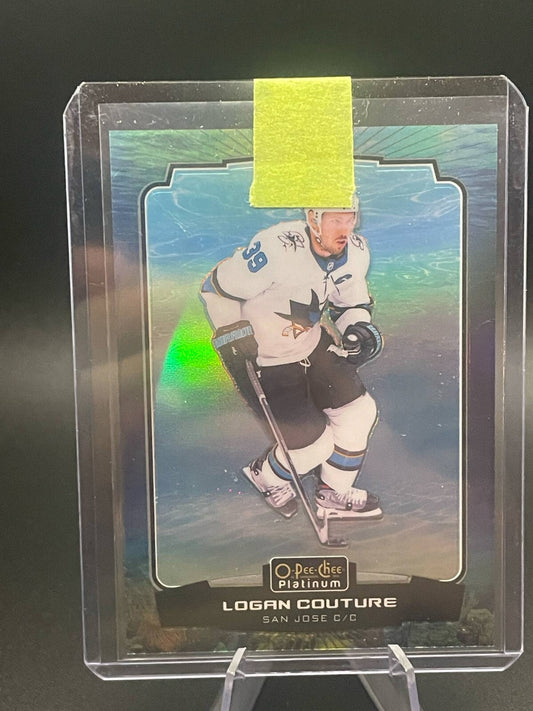 Logan Couture 2019-20 O-Pee-Chee Platinum Aquamarine /499
