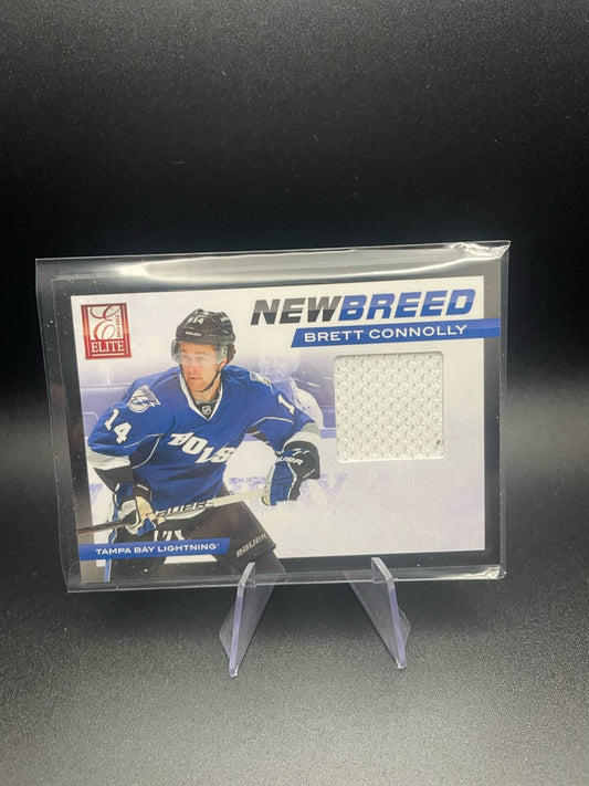 2011-12 PANINI ELITE BRETT CONNOLLY JERSEY NEW BREED ROOKIE #5 Lightning