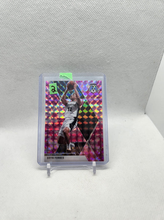 2019-20 Panini Mosaic Mosaic Pink Camo #6 Bryn Forbes