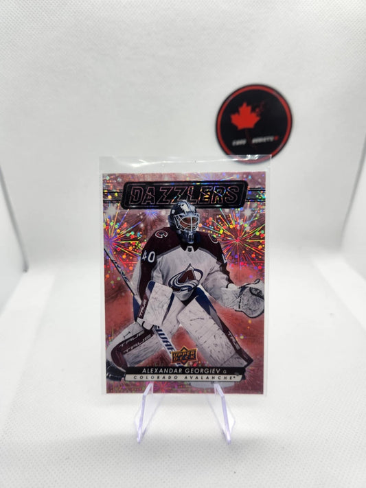 Alexandar Georgiev 2023-24 Upper Deck Dazzlers Dz-41 Pink