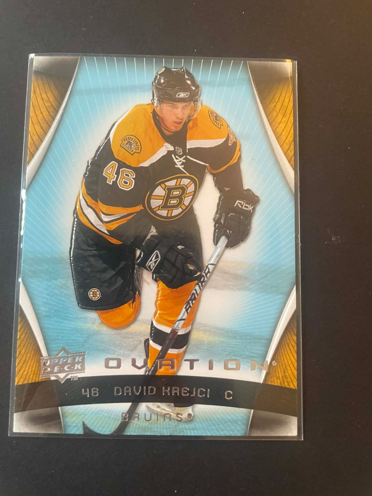 2009-10 Upper Deck Ovation Hockey 12 David Krejci REF I