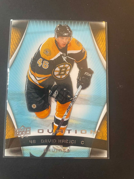 2009-10 Upper Deck Ovation Hockey 12 David Krejci REF I