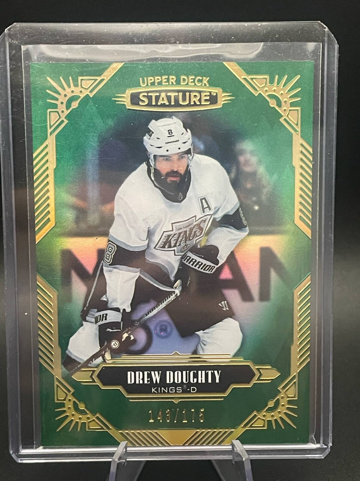 2020-21 Upper Deck Stature Drew Doughty Green #'d/175