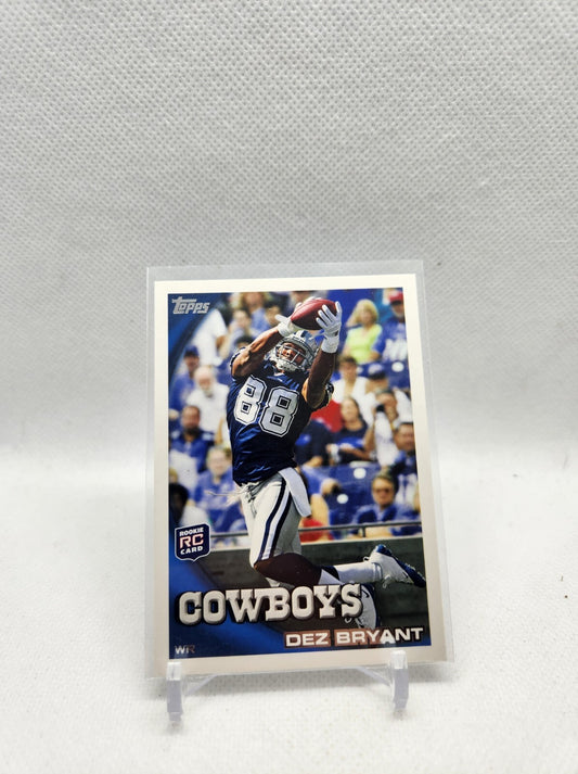 2010 Topps #425 Dez Bryant RC Rookie Cowboys