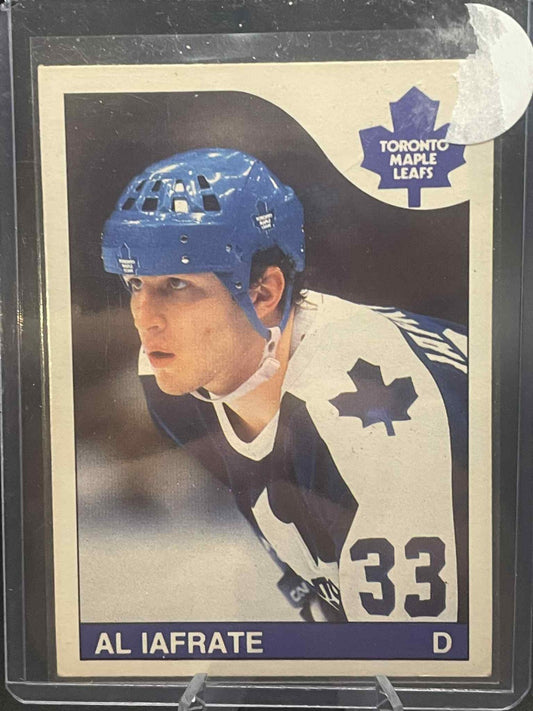 1985-1986 O-Pee-Chee Al Iafrate #210 Rookie