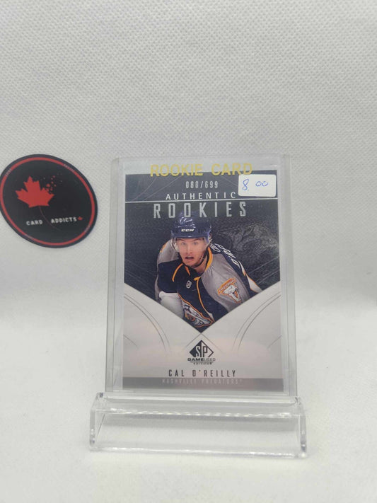 2009/10 UPPER DECK SP GAME USED CAL O'REILLY AUTHENTIC ROOKIES RC /699 177
