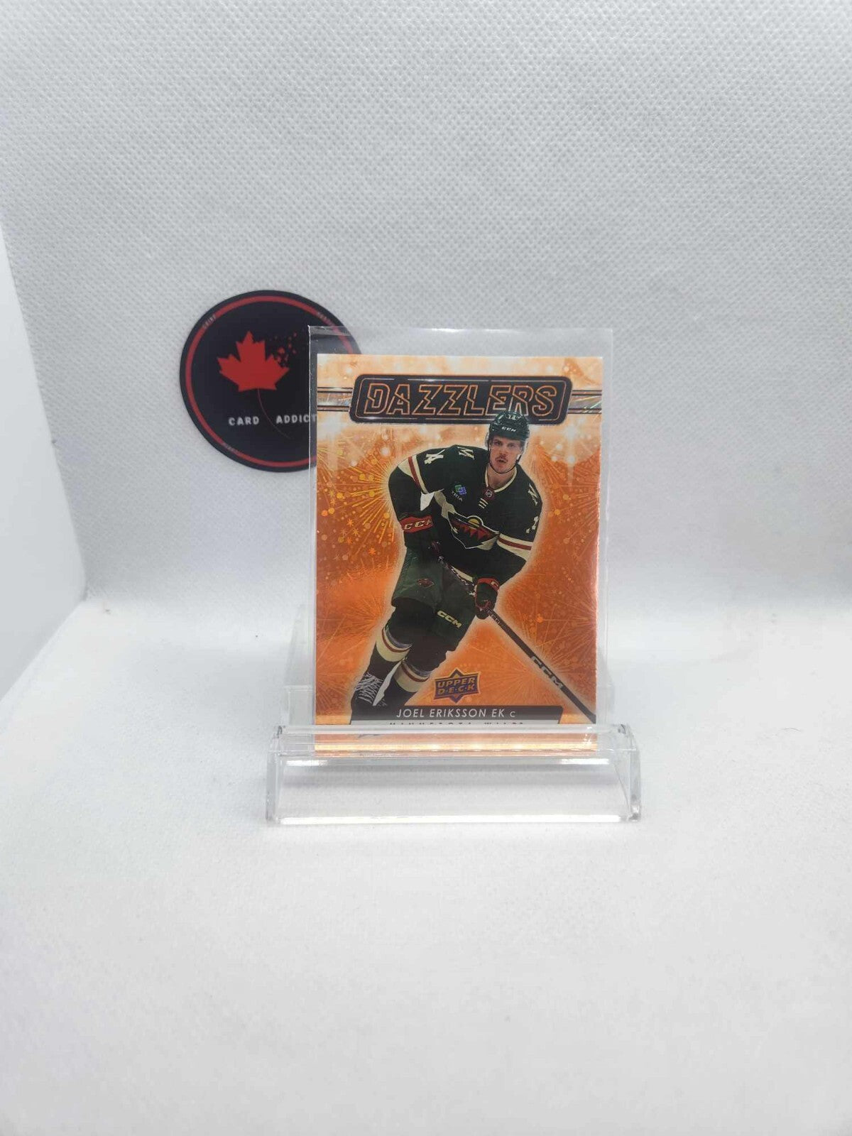 UPPER DECK 2023-24 ORANGE DAZZLERS #22 JOEL ERIKSSON EK