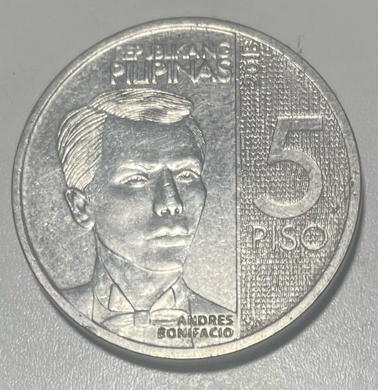 5 Piso 2018 Philippines Pilipinas - Andres Bonifacio REF I