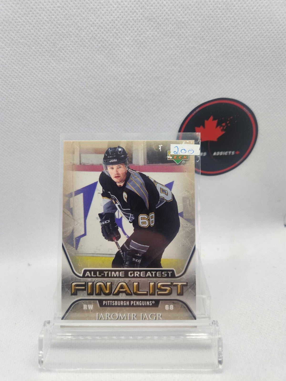 2005-06 UPPER DECK JAROMIR JAGR ALL TIME GREATEST FINALIST #48 PENGUINS