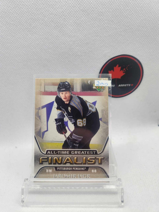 2005-06 UPPER DECK JAROMIR JAGR ALL TIME GREATEST FINALIST #48 PENGUINS