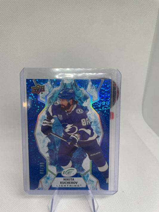 2021-22 Upper Deck ICE #26 Nikita Kucherov ROYAL BLUE /99