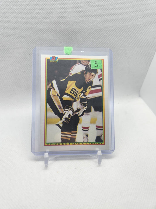Mario Lemieux 1990-91 Bowman #204