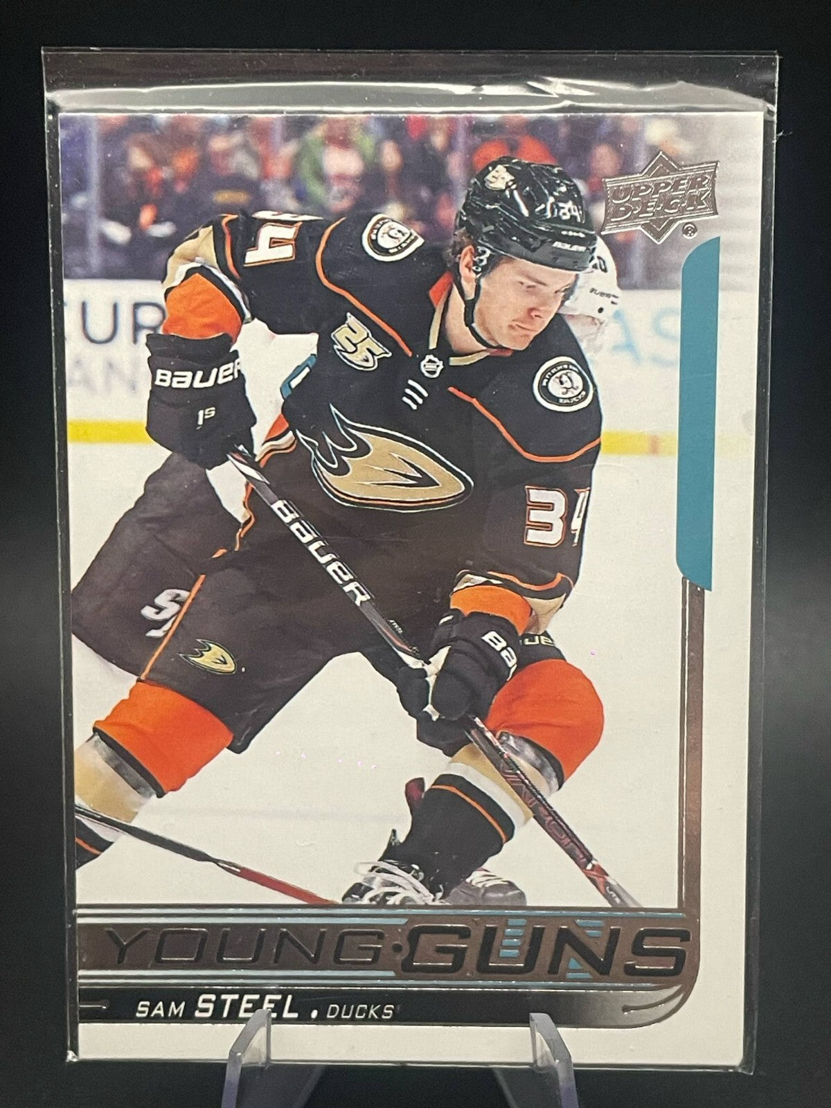 2018-19 Upper Deck Young Guns Sam Steel Rookie Anaheim Ducks #487