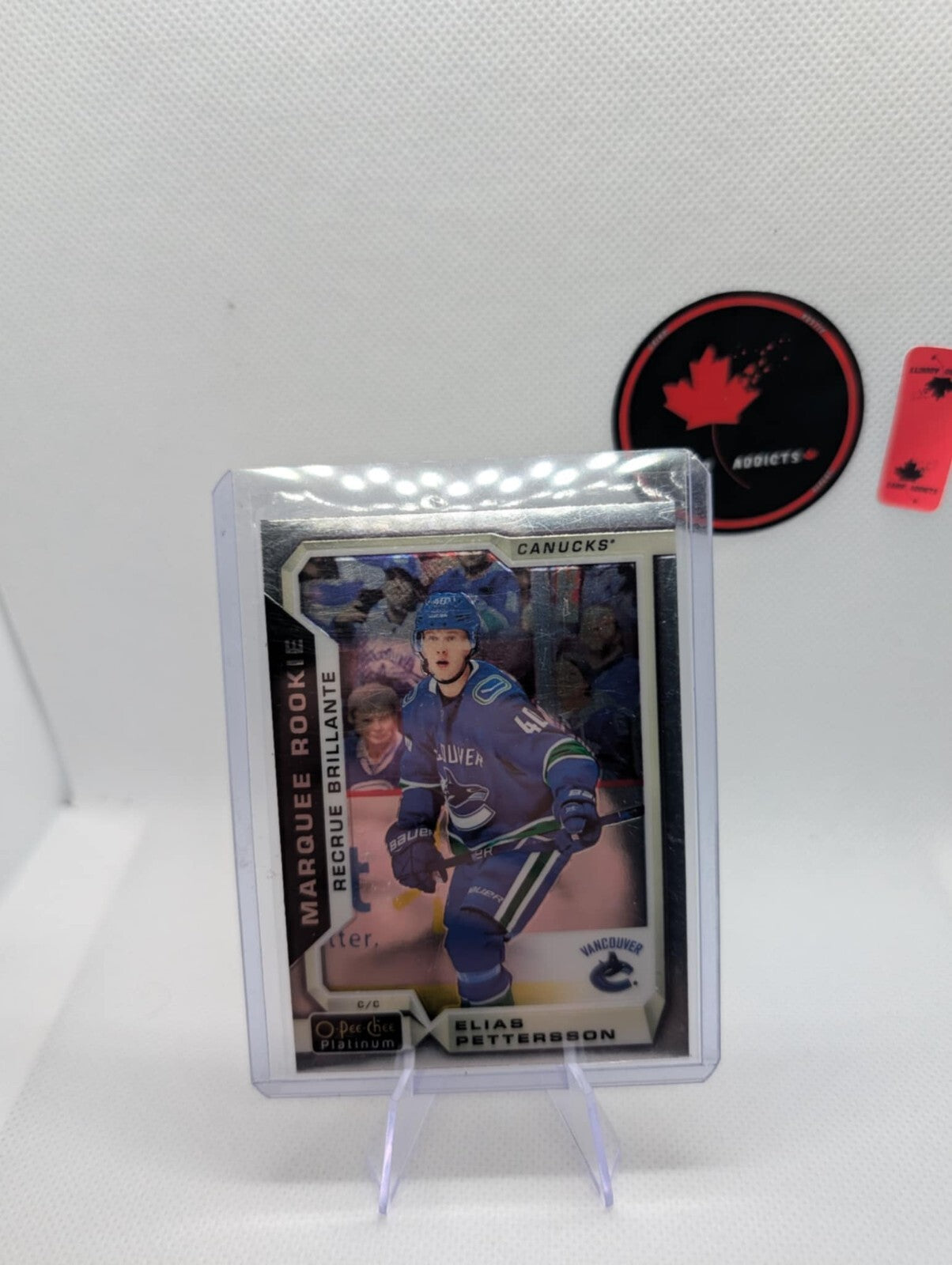 2018-19 OPC Platinum #151 - Elias Pettersson - Marquee Rookie- Canucks RC
