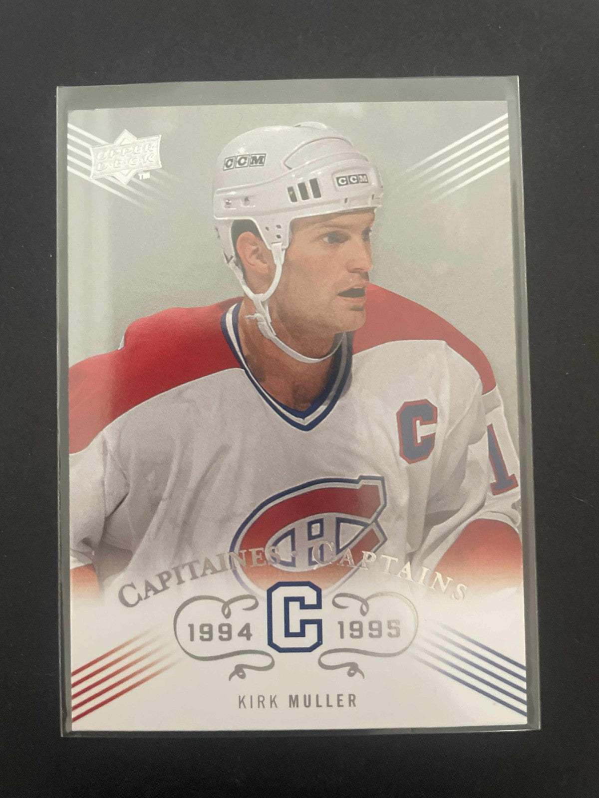 08 Upper Deck Canadiens Centennial Kirk Muller Captains #223 REF I