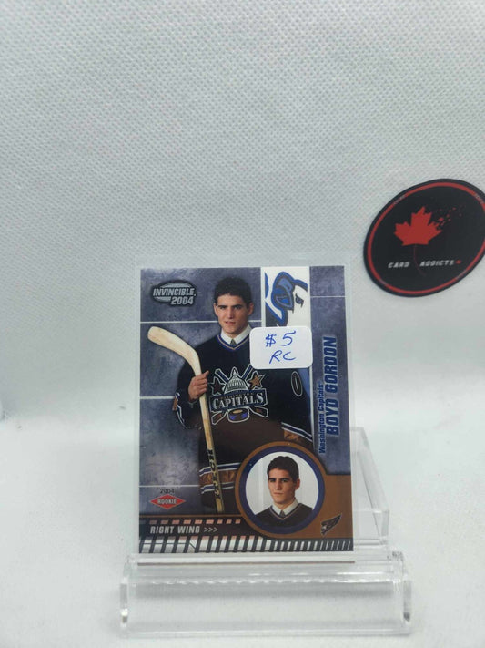 2003-04 Pacific Invincible Hobby #125 Boyd Gordon