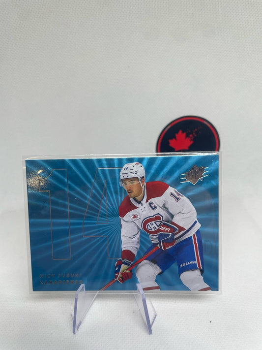 2024-25 UD SPx Nick Suzuki #14 Montreal Canadiens