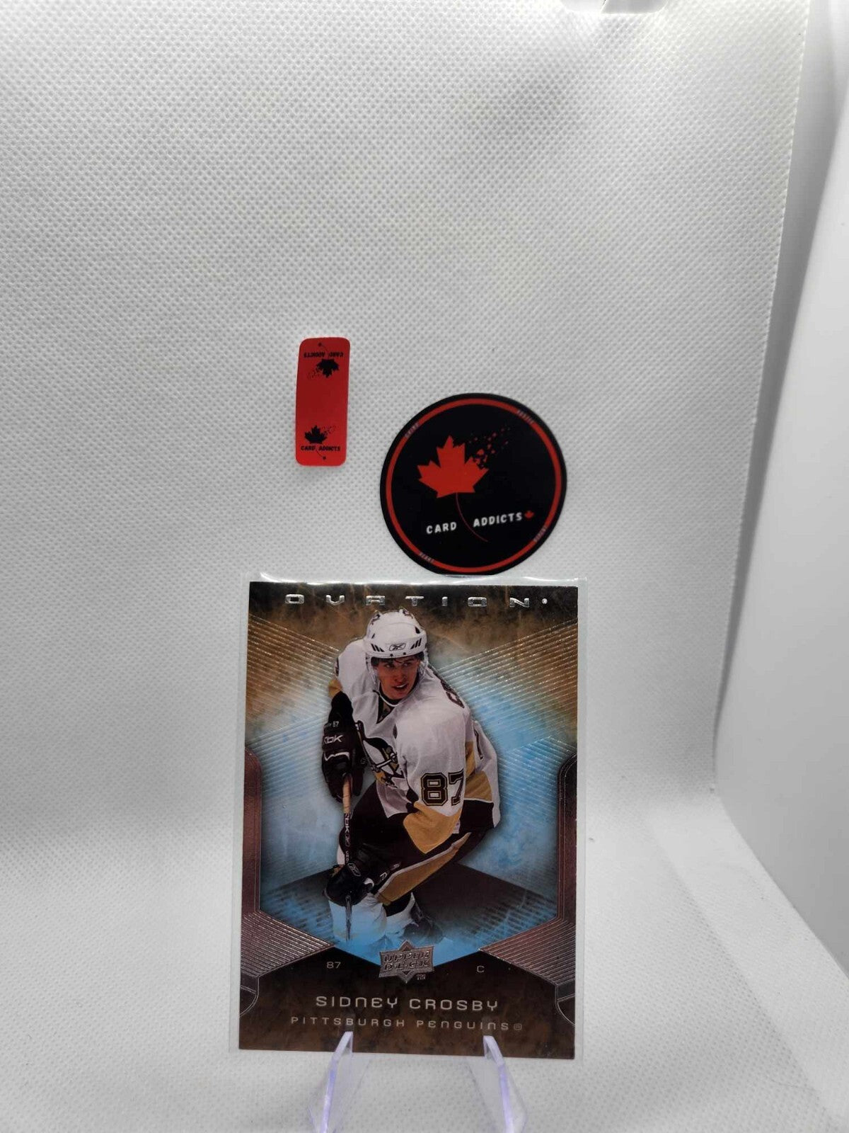 Sidney Crosby 2008-09 Ovation Hockey #187 Pittsburgh Penguins