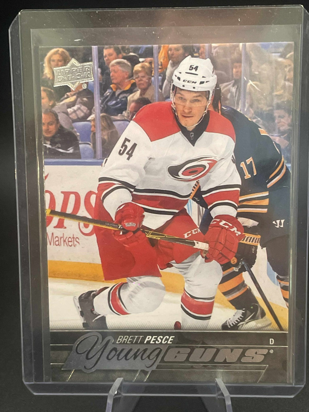 2015-16 Upper Deck Young Guns Brett Pesce Rookie Carolina Hurricanes #487