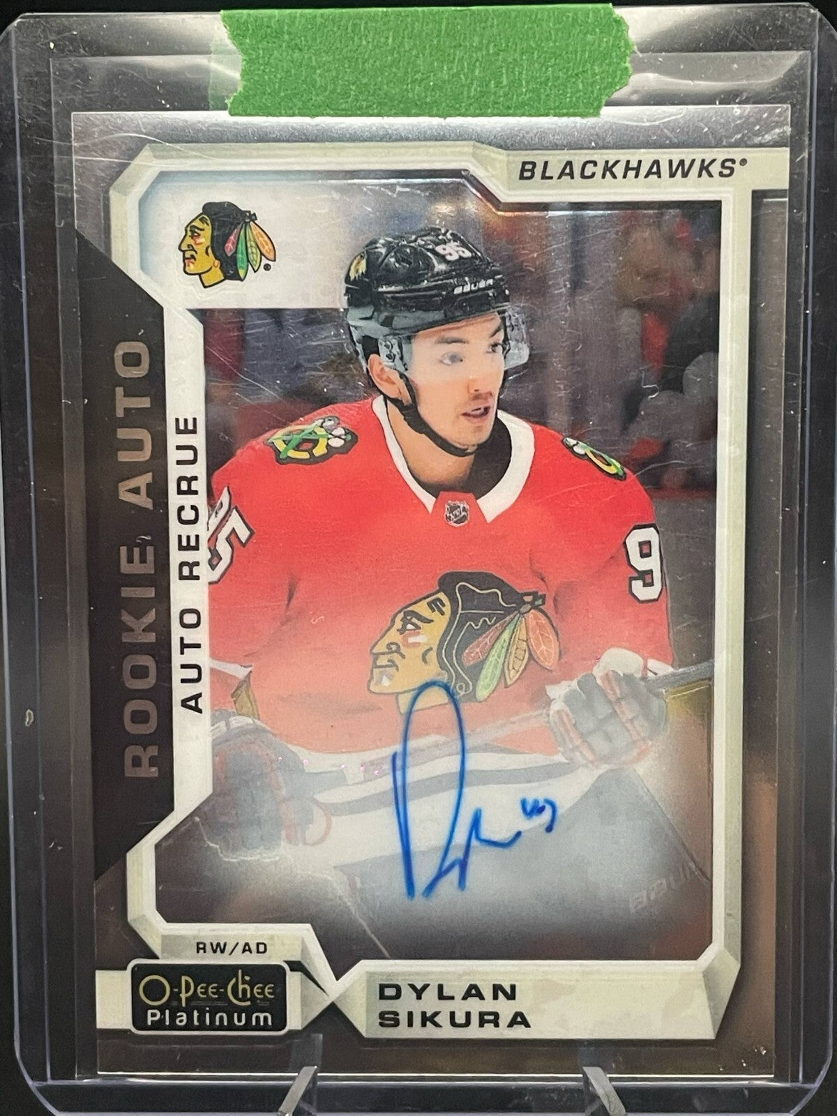 2018-19 O-Pee-Chee Platinum Rookie Autos #R-DS Dylan Sikura RC AUTO