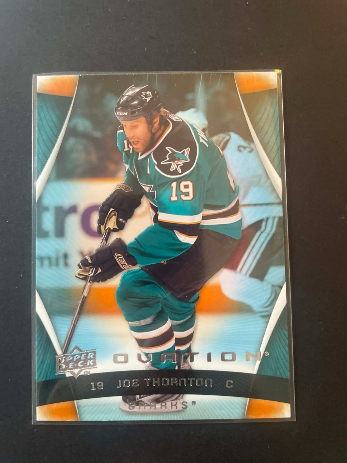 2009-10 Upper Deck Ovation Hockey 119 Joe Thornton REF I