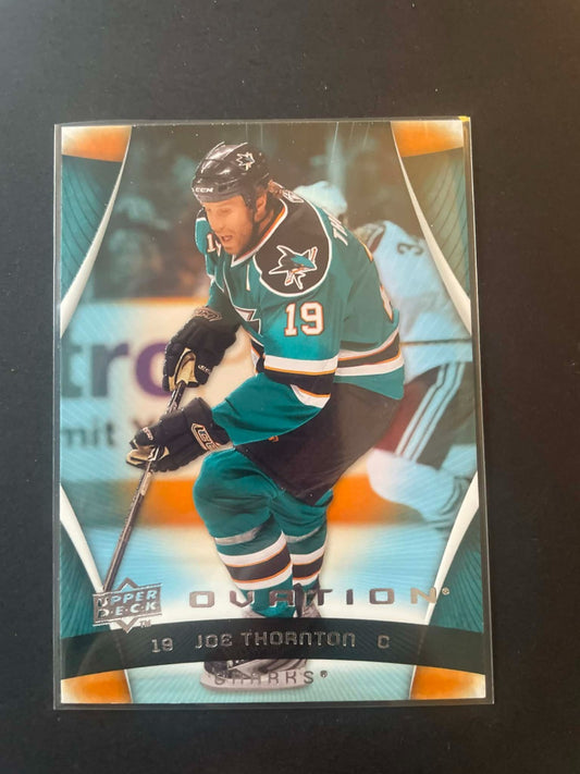 2009-10 Upper Deck Ovation Hockey 119 Joe Thornton REF I
