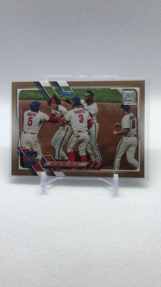 2021 TOPPS GOLD PHILADELPHIA PHILLIES /2021 #428