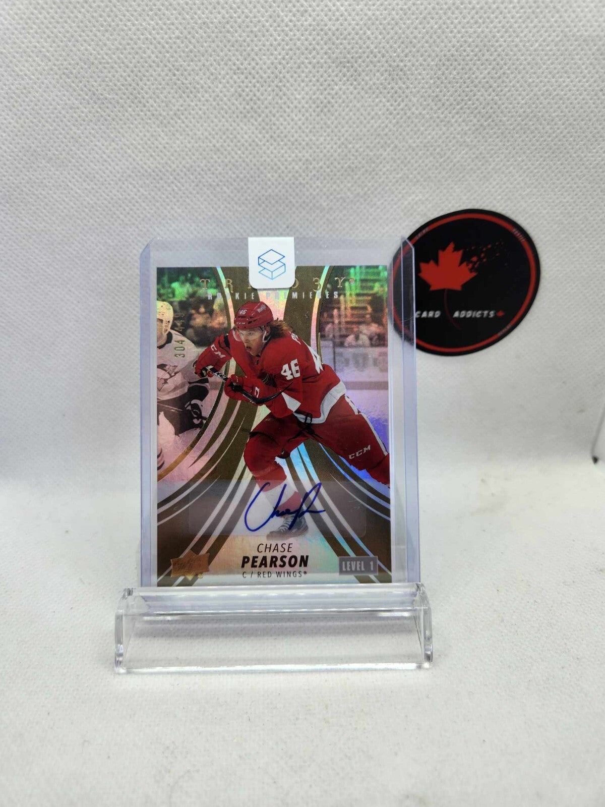 22/23 Upper Deck Trilogy - Chase Pearson Level 1 Auto /499
