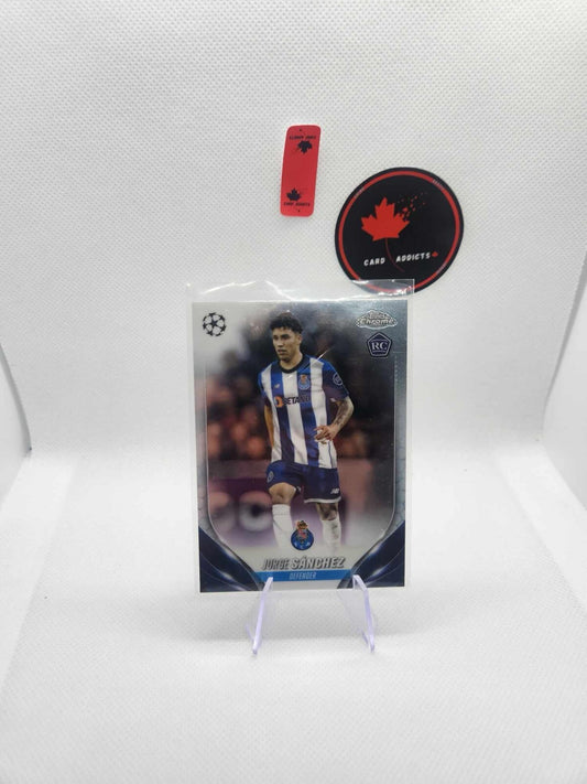 JORGE SANCHEZ RC 2023-24 Topps Chrome UEFA Club Competitions Base #198