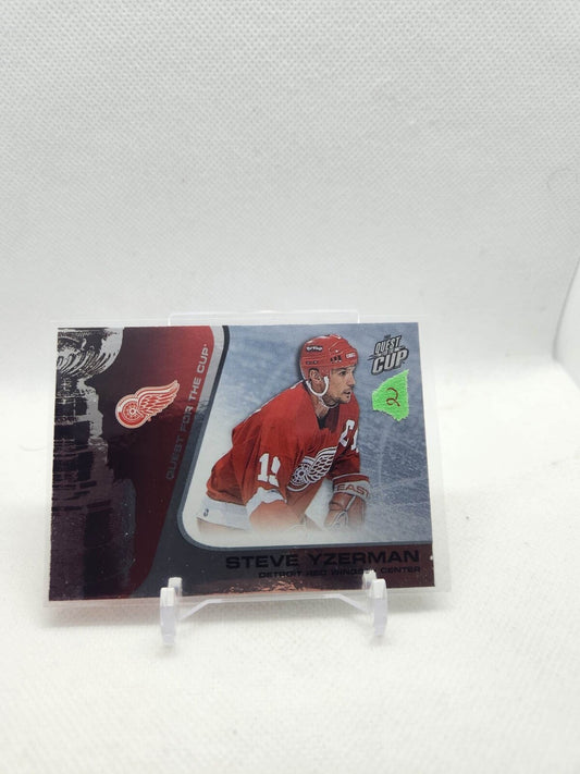 2002 PACIFIC QUEST FOR THE CUP #37 STEVE YZERMAN