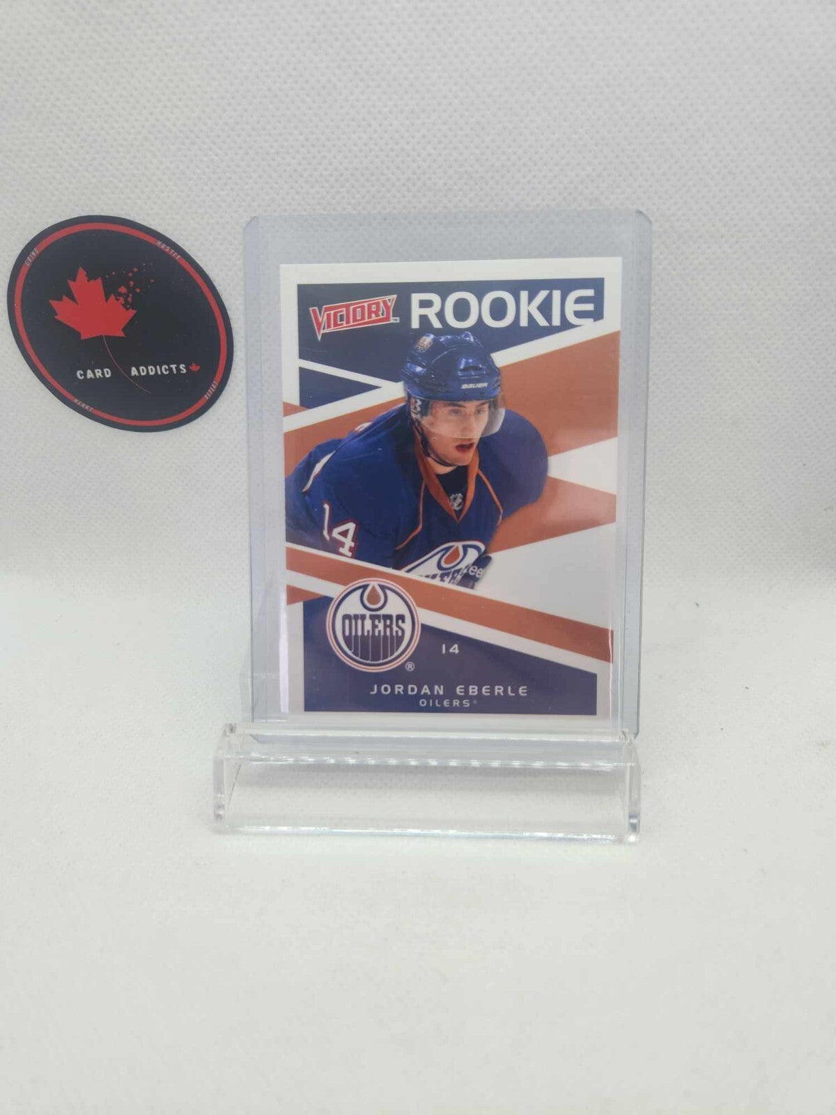 Jordan Eberle RC 2010-11 Upper Deck Victory #349 Rookie Edmonton Oilers