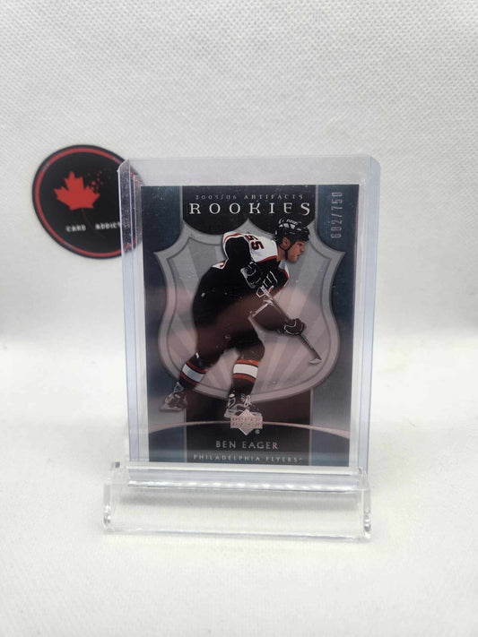 2005-06 Upper Deck Artifacts Rookies /750 Ben Eager #309 Rookie RC